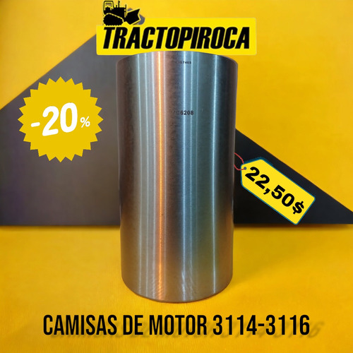  Camisas De Motor 3114-3116 (7c6208)