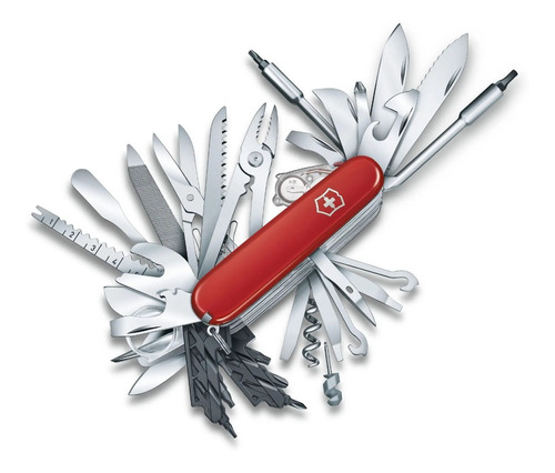 Victorinox Navaja Swiss Champ Xxl, De Colección, 73 Usos Color Rojo