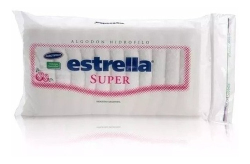 Algodon Estrella Super 75 Grs Con Zipper Farmaservis