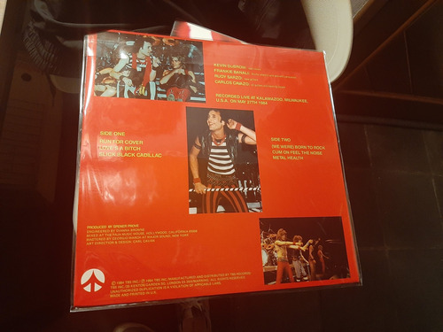 Imagem 2 de 7 de Lp Quiet Riot - Born To Rock - Live Usa ´84