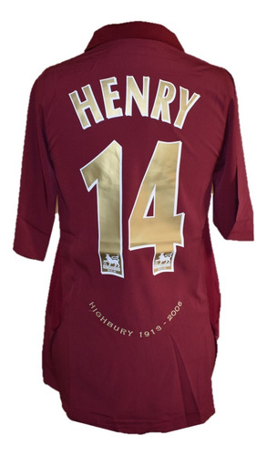 Camiseta Henry Arsenal