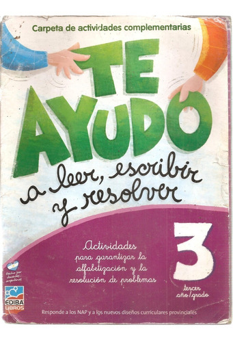 Te Ayudo 3 Actividades Ediba