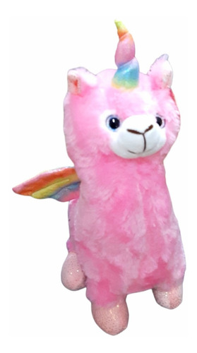 Peluche Llama Unicornio Alado 30cm