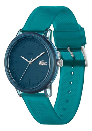 Reloj Lacoste Unisex 2011318 12.12 Malla Verde Bisel Verde Fondo Verde