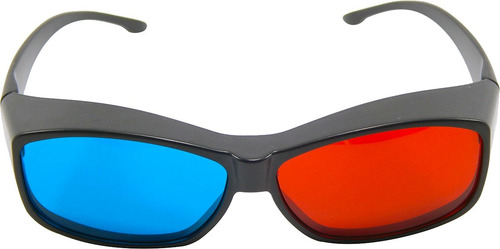 Óculos 3d Ultra Resistente Red Cyan Ótima Qualidade