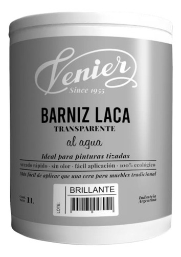 Protector Transparente Mate Chalk Paint Venier Tizada | 1lt