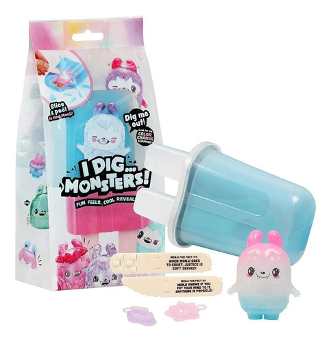 Muñeco Coleccionable I Dig Monster Popsicle 12 Cm