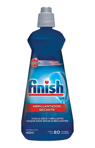 Imagen 3 de 4 de Combo Finish Tabs Quantum + Abrillantador + Limpiamaquinas