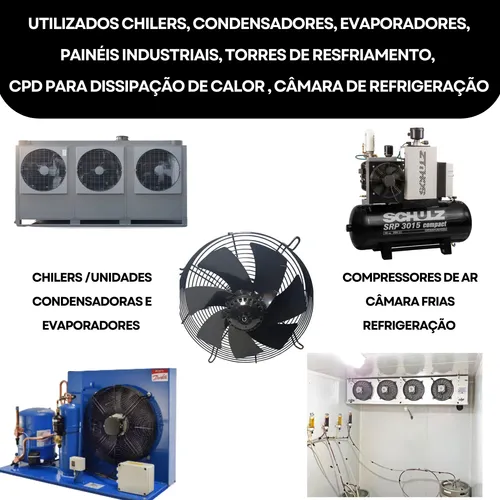 Ventilador Schulz 250mm - Srp 4020 4025 4030 4050 3125 4250