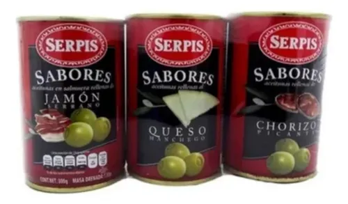 Serpis Aceitunas Rellenas 3 Uni - g a $113