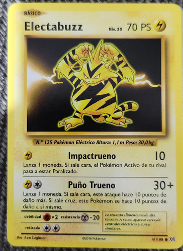 Carta Pokemon Electabuzz 41/108