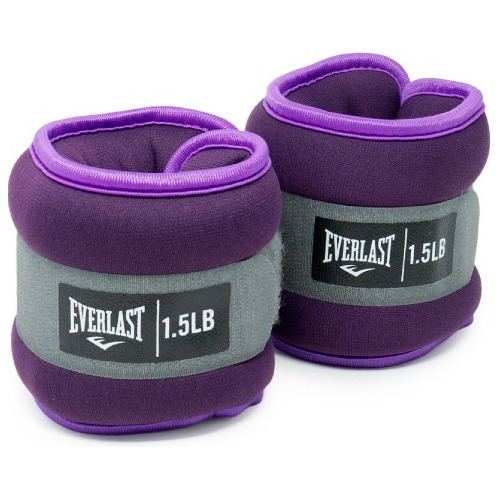 Pesas Tobillera Everlast 3lb El Par Muñequera Ejercicios 