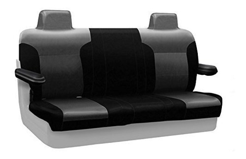 Cubreasientos - Coverking Custom Fit Rear Solid Back Seat Co