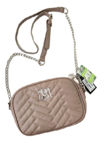 Cartera Bandolera Crossbody Negra Con Cadena 