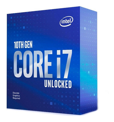 Processador Gamer Intel Core I7-10700kf Bx8070110700kf 5.1gz