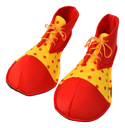 Para Sapatos De Palhaço Traje De Festa Feriado Role Play