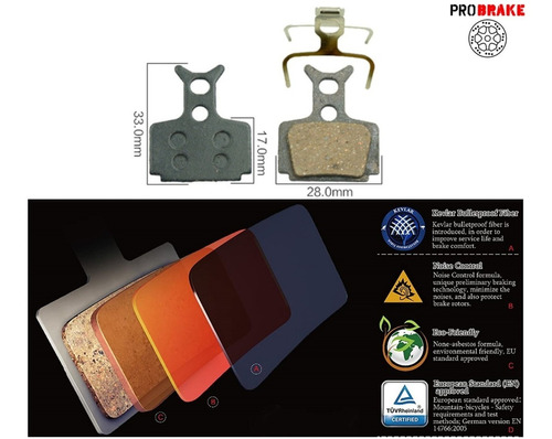 Pastilla De Freno Disco Bicicleta Formula Mega One R Rx C1 