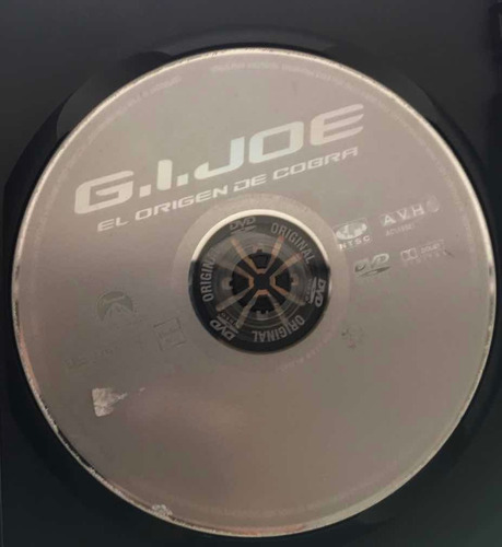 G.i. Joe El Origen De Cobra Dvd Usado Zona 4