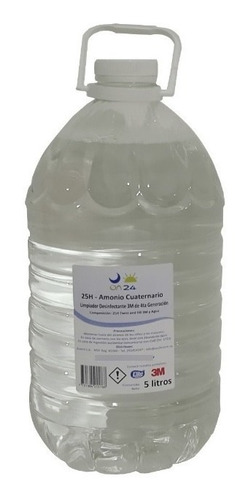Amonio Cuaternario 5 Litros 3m Desinfectante Todo Barato