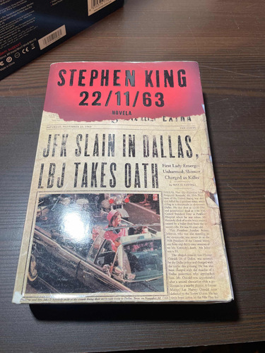 Libro 22/11/63 - Stephen King - Tapa Blanda