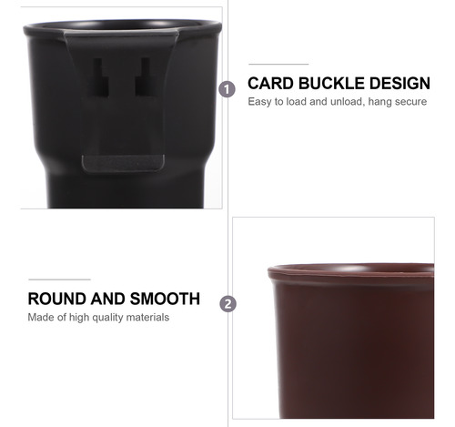 2 Útiles Tazas De Almacenamiento Para Coche, Caja De Almacen