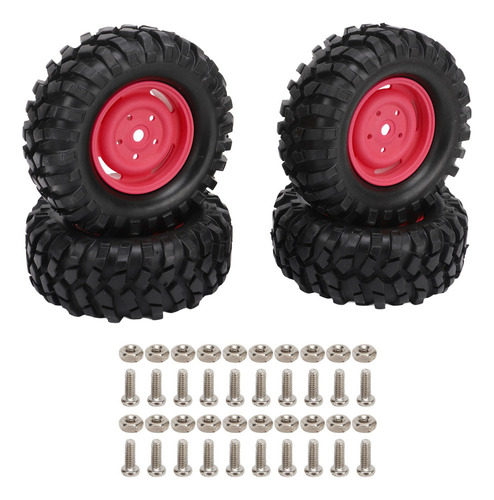 Llantas Rc Car Tires De Repuesto Para Escalada, 4 Unidades