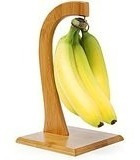Colgador De Platanos De Madera Frutera Banana Decorativa