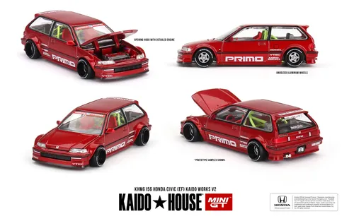 Kaido House Mini Gt 156 - Honda Civic Ef Kaido Works V2 | Frete grátis
