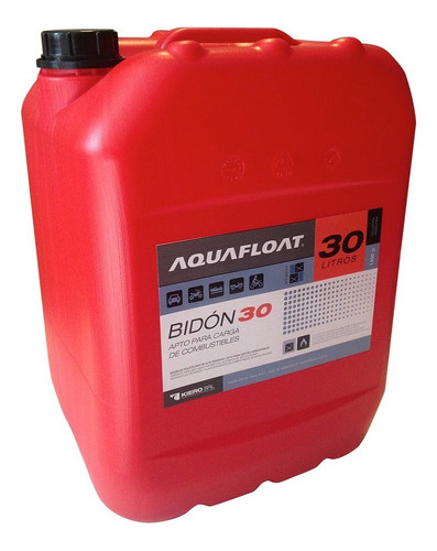 Bidon Combustible Aquafloat 30 Lts Apilable Moto Nautica Mm