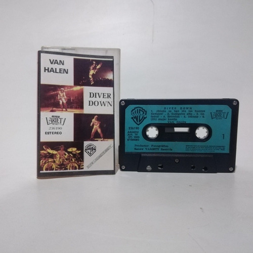 Van Halen  Diver Down, Cassette
