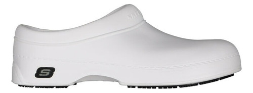 Zapato Skechers Work Chef Suela Antiderrapante Blanco 76778