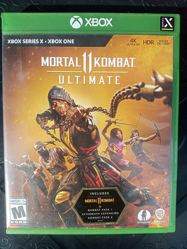 Mortal Komba Ultimate 11 Xbox One Juego Físico En Español