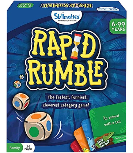 Juego De Mesa Skillmatics: Rapid Rumble | Regalos Para Niños