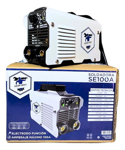 Maquina Soldadora Inverter 100a 60v Dixon Electrodo 2.5mm Pro