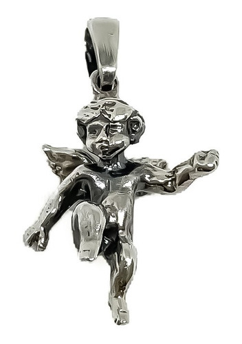 Dije Ángel Plata 925 24 Mm 