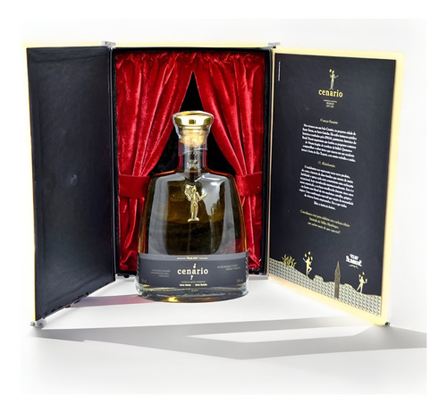 Kit Cachaça Velho Alambique Cenário Blend De Madeiras