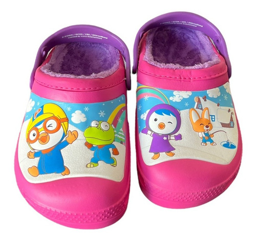 Kids' Creative Crocs Pororo Clog Con Chiporro - Pantufla