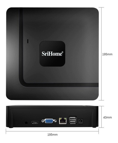 Grabador Nvr Onvif Sricam Shrihome Nvs003 16 Canales 4k