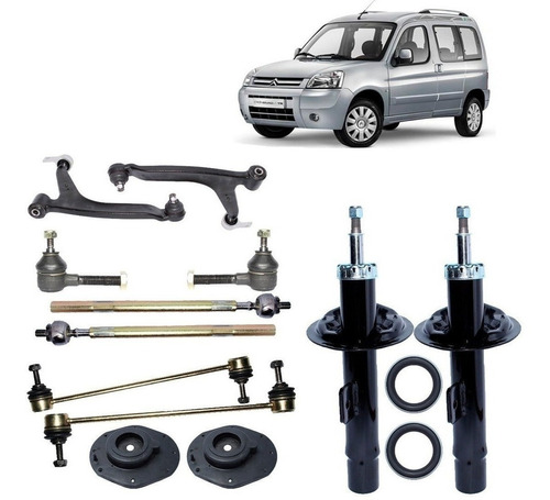 Kit Suspension Para  Citroen Berlingo 1.9 Dw8 2001 2003