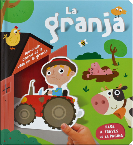 Toc Toc: Granja, de Hoslet, Susana. Serie Toc Toc: Ciudad Editorial Silver Dolphin (en español), tapa dura en español, 2020