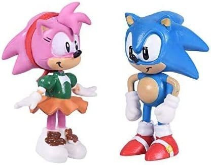 Boneco De Ação Do Sonic, 6 Peças De Bonecos Clássicos