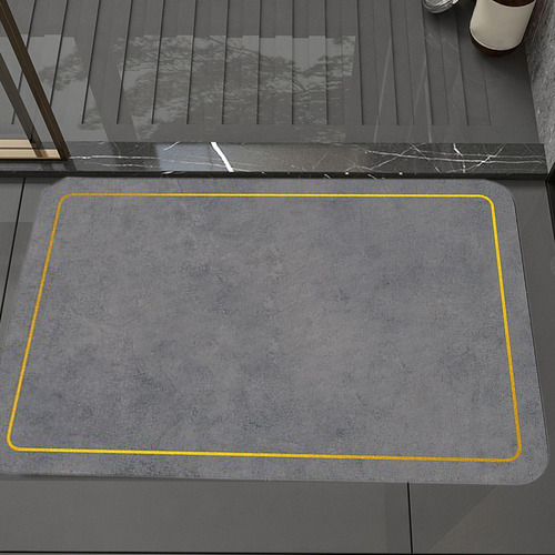 Alfombra De Baño De Diatomeas, Superabsorbente, De Secado Rá
