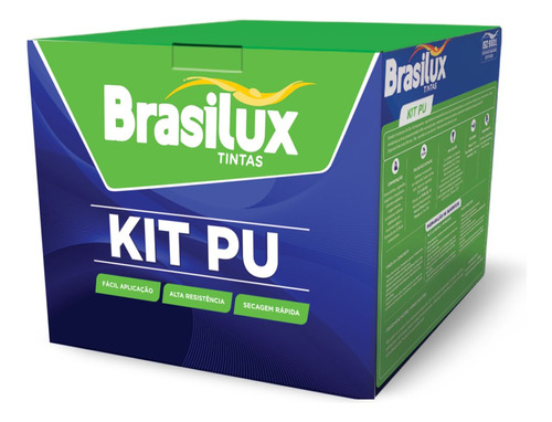 Brasilux Kit  Pu Alifatico P/piso Kit 3,6 Lt