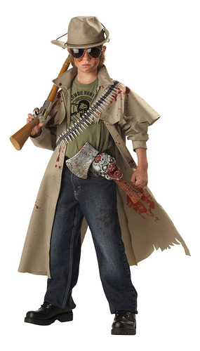 California Costumes Disfraz Cazador De Zombis, Xl, Bronceado