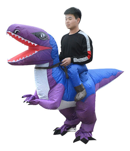 Disfraz Inflable De Dinosaurio Hinchable.