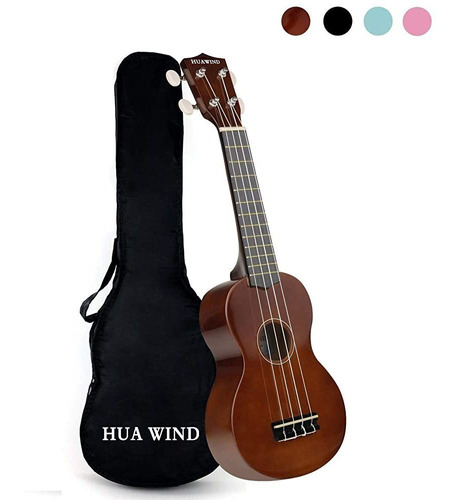 Ukulele Soprano Para Principiantes Con Funda