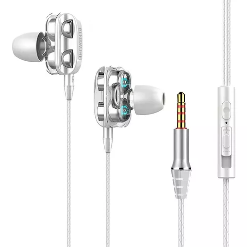 Audífonos In-ear Auriculares Hifi Doble Bocina Gamer C/mic