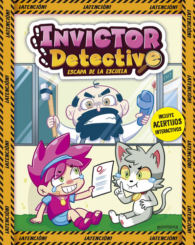 Libro Invictor Detective 2. Escape De La Escuela - Invictor - Montena