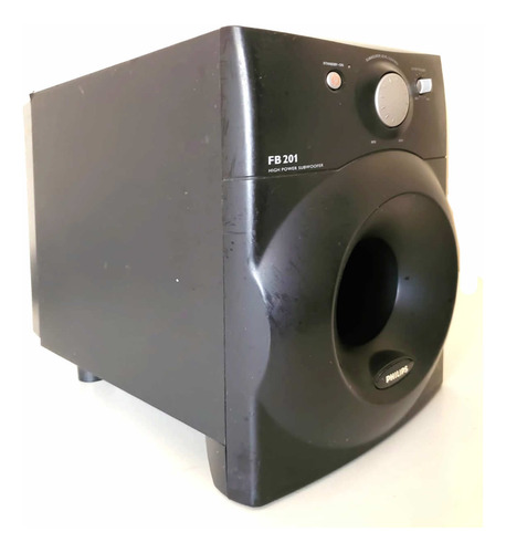 Subwoofer Activo Philips Fb-201/01 30w Rms Selector De Fase (Usado)