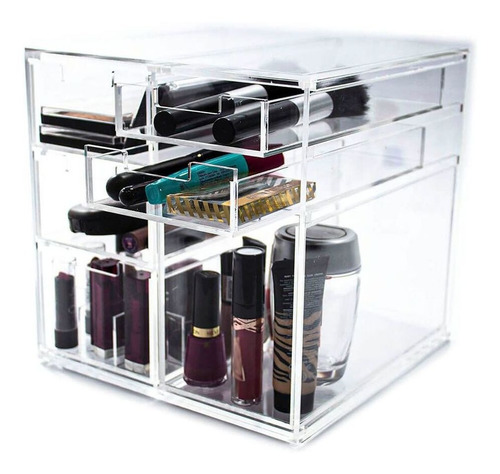 Organizador Gaveteiro Acrílico Make Cube